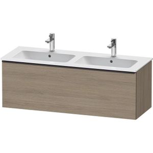 Duravit D-Neo wastafelonderkast 128x44x46.2cm 1 lade Eiken (terra) Mat de426503535