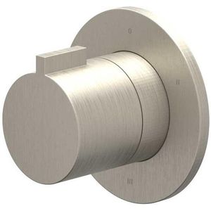 IVY Pact Afbouwdeel - 3-weg - stop-omstel - symmetry - rond rozet - Geborsteld nickel PVD 6202463
