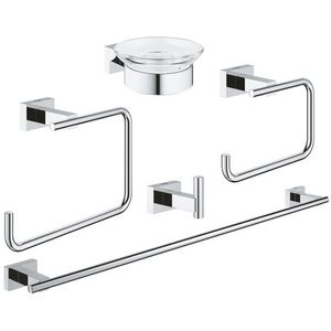 GROHE Essentials Cube accessoireset 5 in 1 chroom 40758001