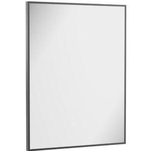 Crosswater MPRO spiegel - 80x60cm - verticaal/horizontaal - geborsteld slate (gunmetal) MPNI6080T
