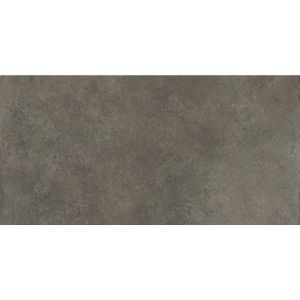 Herberia Ceramiche wand- en vloertegel - 30x60cm - 10mm - Rechthoek - gerectificeerd - Betonlook - Antraciet mat SW0731114