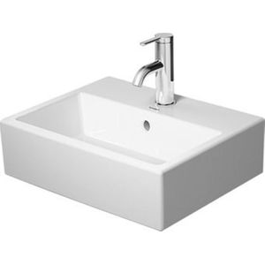 Duravit Vero Air fontein geslepen 1 kraangat met overloop 45x35cm wit 724450027