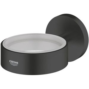 GROHE Essentials Wandhouder - voor zeepdispenser/zeepchaal/glas - mat zwart 1024662430