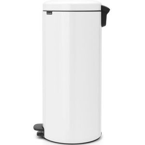 Brabantia NewIcon Prullenbak - Metalen binnenemmer - 30 liter - White