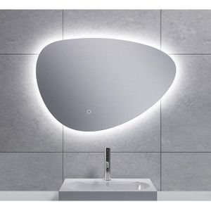 Wiesbaden Uovo spiegel ovaal met LED, dimbaar en spiegelverwarming 70 cm 38.4163