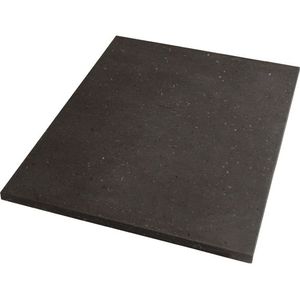 Saniclass Corestone Small Wastafelblad - 60x40x2cm - zonder kraangat - natuursteen - basalt 2806