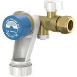 Flamco Prescor inlaatcombinatie 15mm knel 8 bar 27173