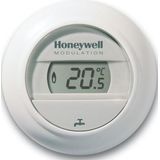 Honeywell Round kamerthermostaat 24V Modulation/OpenTherm CV + warmwater wit T87C2055