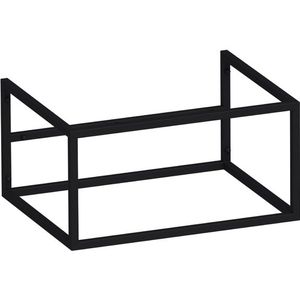 BRAUER Believe frame - 59x30x45.5cm - excl. bodemplaat mat zwart OK-BE60MZ
