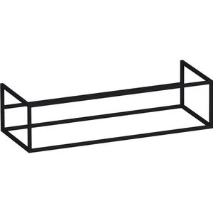 BRAUER Believe frame - 119x30x45.5cm - excl. bodemplaat mat zwart OK-BE120MZ
