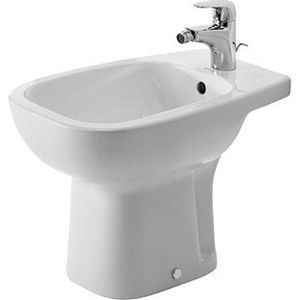 Duravit D Code staand bidet inclusief bevestiging wit 22381000002