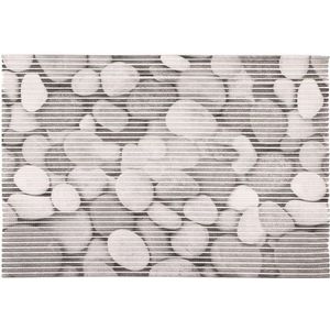 Badmat Differnz Multi 65x45 cm Stones Grijs