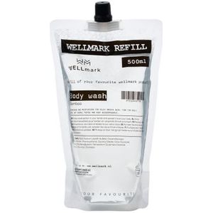 Wellmark Refill body wash 500ml bamboo 8720254397788