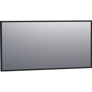 BRAUER Silhouette Spiegel - 140x70cm - zonder verlichting - rechthoek - zwart 3506