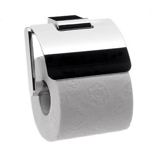 Emco System 2 toiletrolhouder met klep chroom 350000106