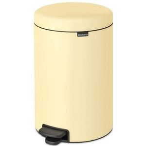Brabantia NewIcon Prullenbak - 20 liter - Mellow Yellow