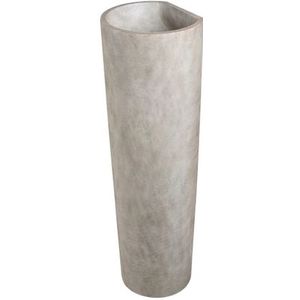 Ideavit Evo Wastafel vrijstaand - 28x24.5x90cm - beton - grijs 290297-D1
