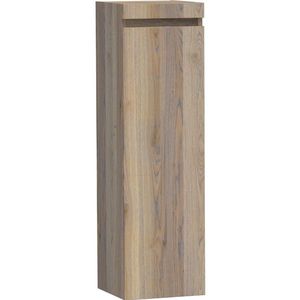 Saniclass Solution Badkamerkast - 120x35x35cm - 1 rechtsdraaiende deur - hout - Vintage oak HK-MES120RVO