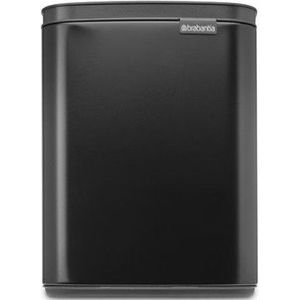 Brabantia Bo Afvalemmer - 7 liter - kunstof binnenemmer - matt black 222900