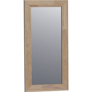BRAUER natural wood Spiegel - 40x80cm - zonder verlichting - rechthoek - grey oak 30050