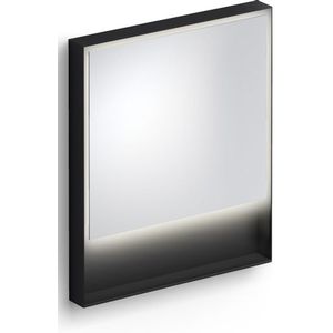 Clou Look at Me spiegel 70x80cm LED-verlichting IP44 Zwart mat CL/08.08.070.21