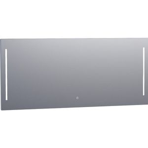 BRAUER spiegel Deline - 160x70cm - verlichting - aluminium 3868s