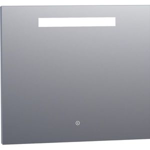 BRAUER Spiegel - 80x70cm - verlichting - aluminium 3887s