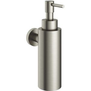 Hotbath Cobber zeepdispenser wandmodel geborsteld nikkel CBA09GN