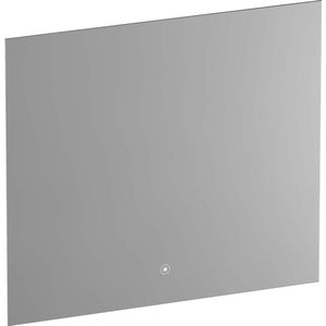 Saniclass Ambiance Spiegel - 80x70cm - verlichting - rechthoek - Zilver SP-AMB80
