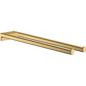 Hansgrohe Addstoris handdoekhouder 2-lids polished gold optic 41770990