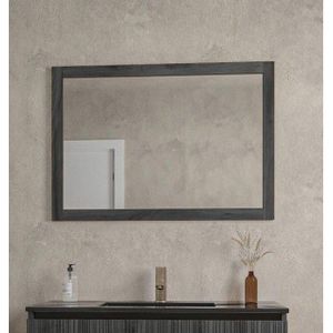 Adema Holz Spiegel - 100x70cm - zwartbruin SW773972