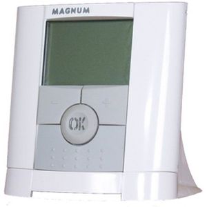 Magnum RF Advanced klokthermostaat digitaal draadloos programmeerbaar 8 ampere incl. Magnum RF Receiver 838001