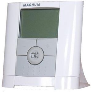 Magnum RF Advanced klokthermostaat digitaal draadloos programmeerbaar 8 ampere incl. Magnum RF Receiver 838001