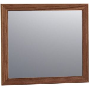 Saniclass Walnut wood Spiegel - 80x70cm - zonder verlichting - rechthoek - natural walnut SP-WW80NWA