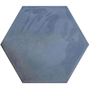 Cifre Ceramica Moon wandtegel - 16x18cm - 8.5mm - blauw SW07312211