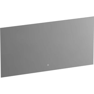 BRAUER Ambiance Spiegel - 140x70cm - verlichting - rechthoek - Zilver SP-AMB140