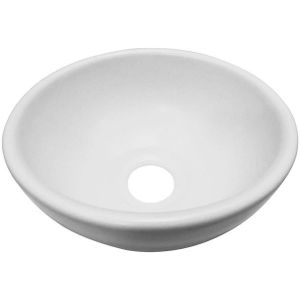 Wiesbaden Consilio waskom rond 20 x 9 cm keramiek mat wit 32.3577