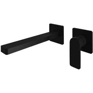 Hotbath Gal Afbouwdeel - voor inbouwwastafelmengkraan - met inbouwdeel - zwart mat GL005EXTBL