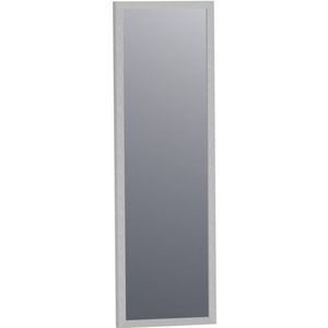 Saniclass Silhouette Spiegel - 25x80cm - zonder verlichting - rechthoek - aluminium - 3530