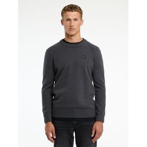 Chasin' - Pullover 31110008 - Midden Grijs