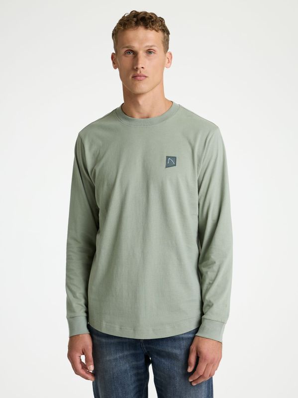 Longsleeves Brody Long Sleeve - Groen - Heren