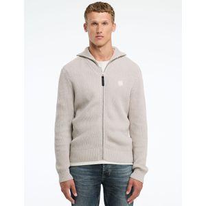 Truien Oliver Full Zip - Lichtgrijs - Heren
