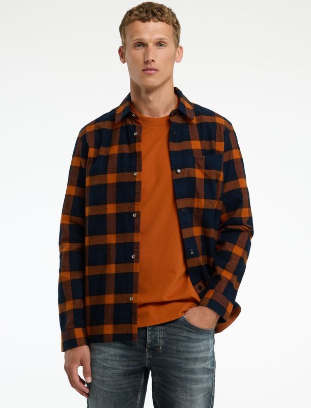 Chasin' - Axel Xedo - Overshirt - Oranje - Lange Mouw