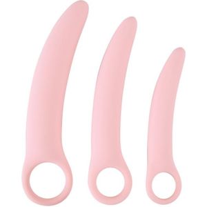 Siliconen Vagina Dilator Set - Roze