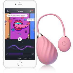 Magic Sundae App Controlled Vibratie Eitje - Roze