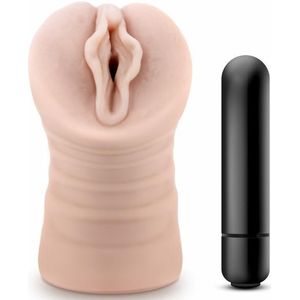 M For Men - Ashley Masturbator Met Bullet Vibrator- Vagina