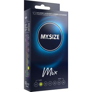 MY.SIZE Mix 49 Mm Condooms - 10 Stuks