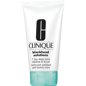 Clinique Blackhead Solutions 7 Day Deep Pore Cleanse & Scrub Gezichtsscrub 125 ml