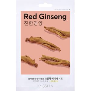 Missha Airy Fit Sheet Mask Red Ginseng Masker 19 gr