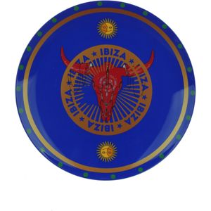 Dinerbord - Blauw - 28 cm - Rond - Porselein - Design by Tonny Baars